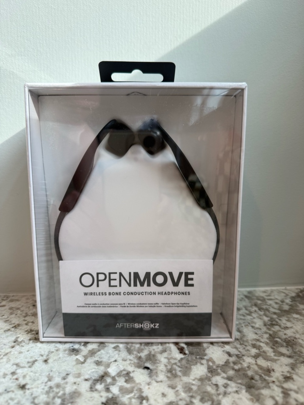 AfterShokz OpenMove Wireless Bone Conduction Headphones NEW SEALED AS660